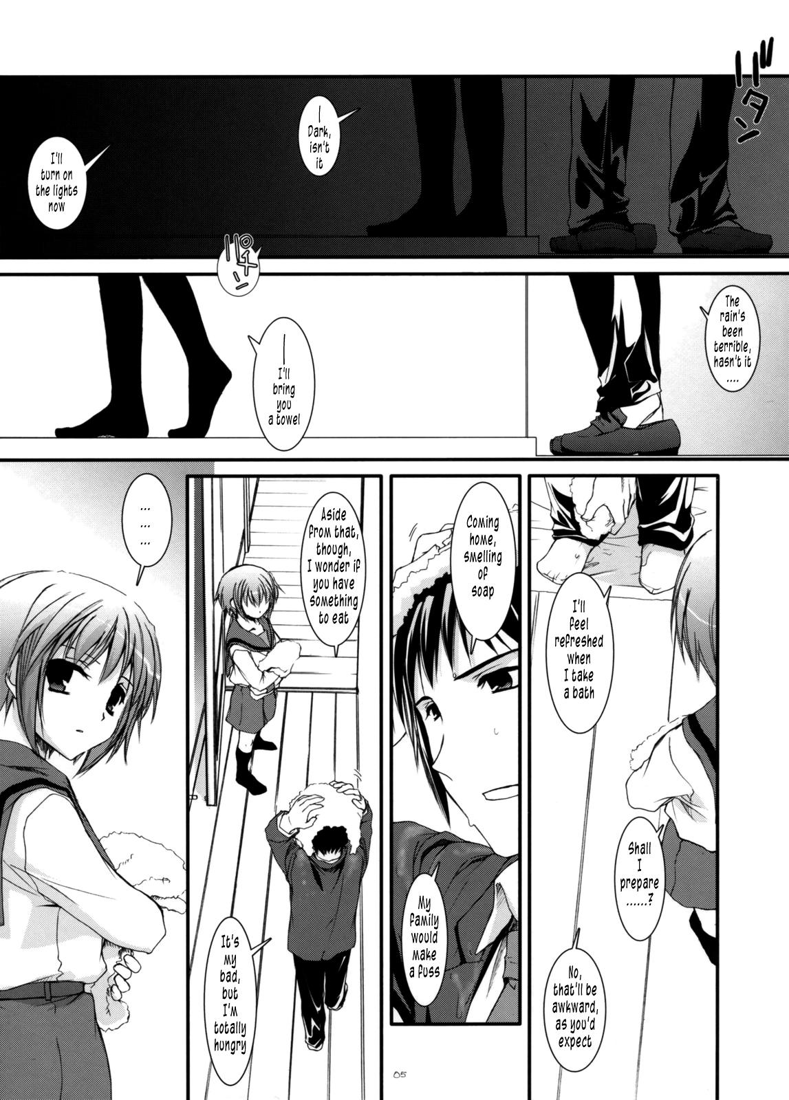 Domination D.L.Action 38 - The melancholy of haruhi suzumiya Pigtails - Page 5