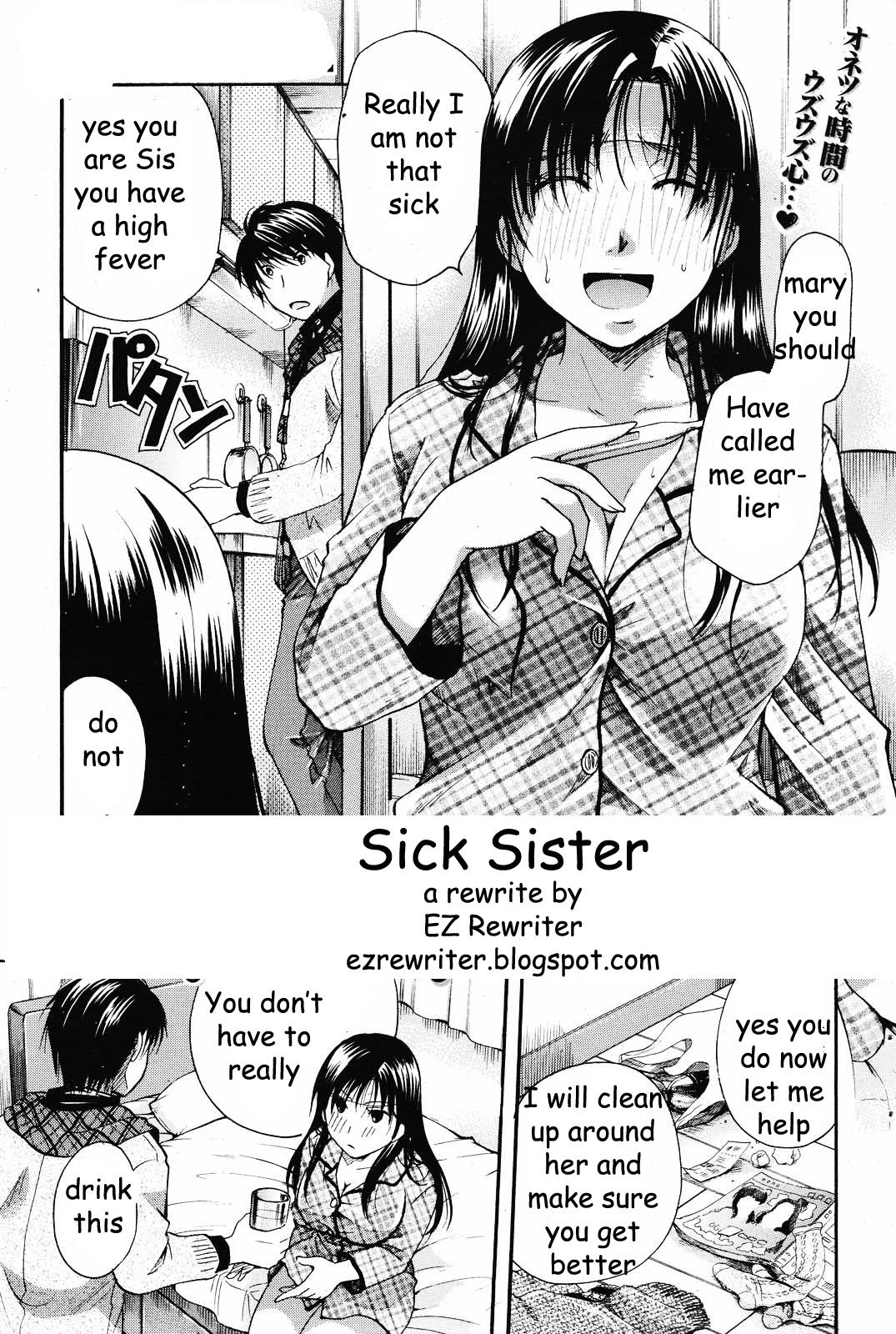 Fuck Her Hard Sick Sister Shecock - Page 1