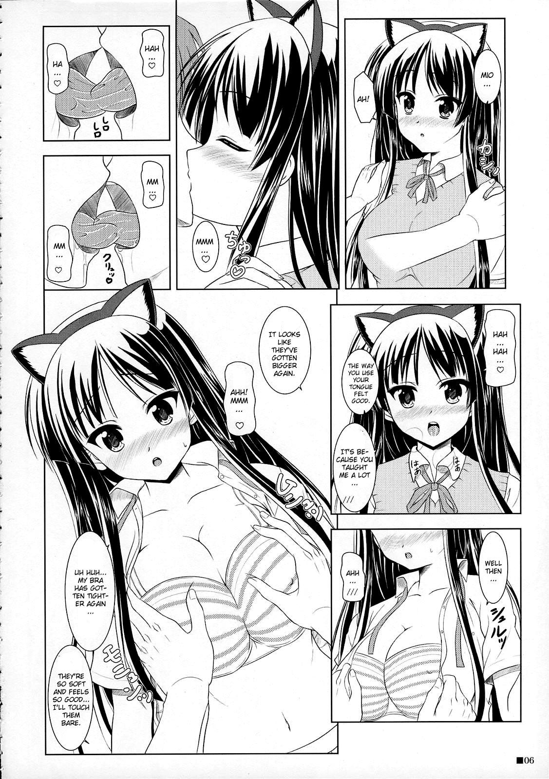 Furry Mio-Nyan! - K-on Assfucked - Page 5