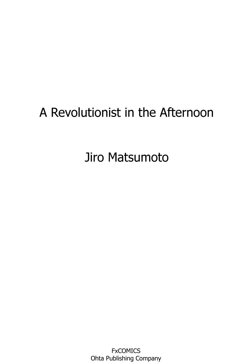 A Revolutionist in the Afternoon 3