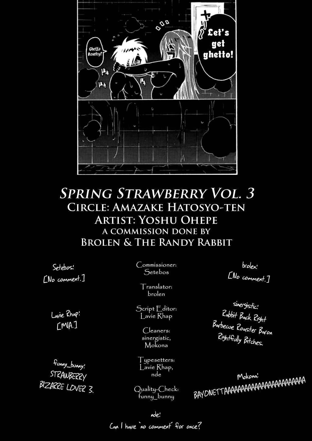 Porn Blow Jobs Haru Ichigo Vol. 3 - Spring Strawberry Vol. 3 - Ichigo 100 Tongue - Page 30