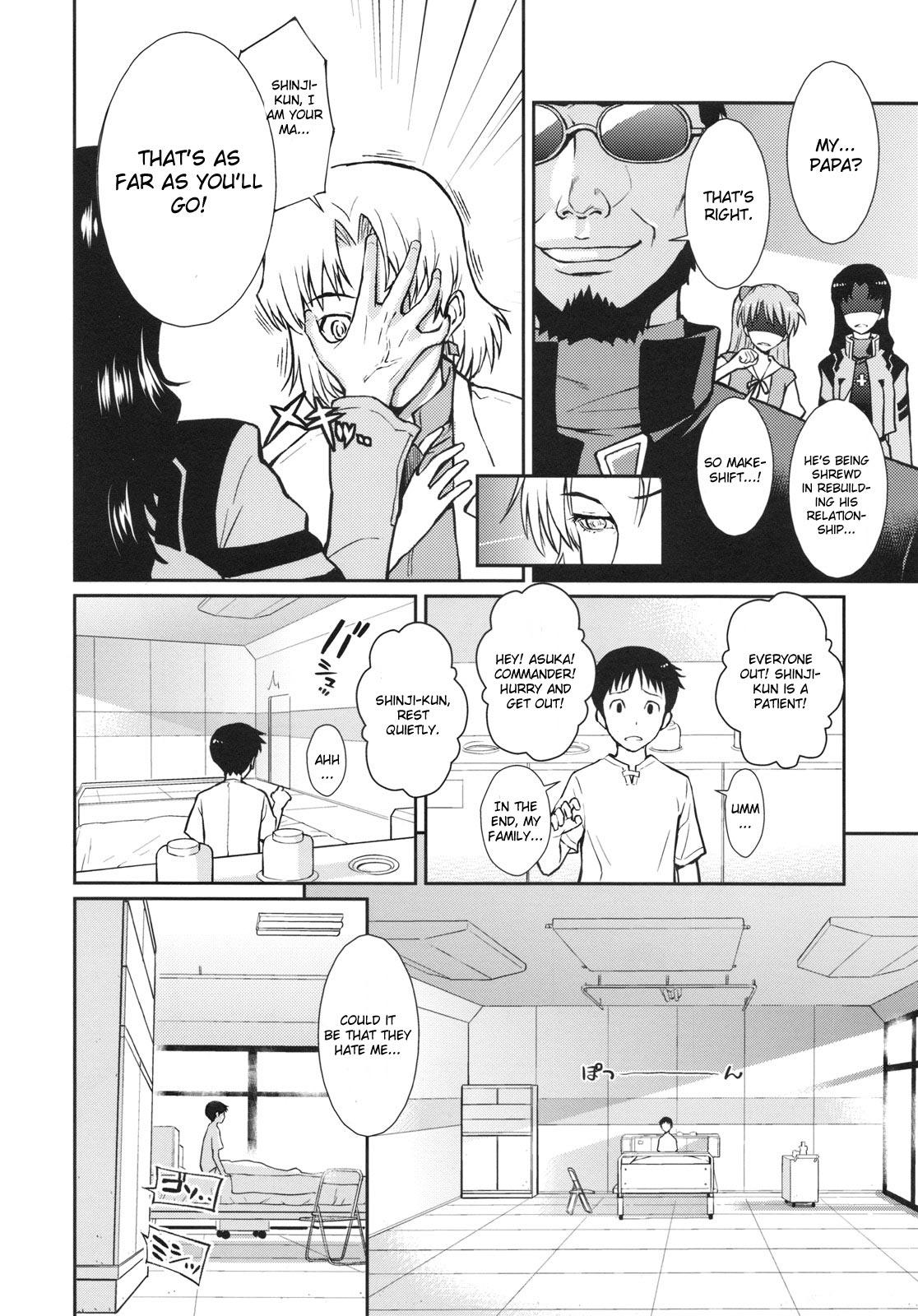 Handsome White Lie - Neon genesis evangelion Shemale Sex - Page 8