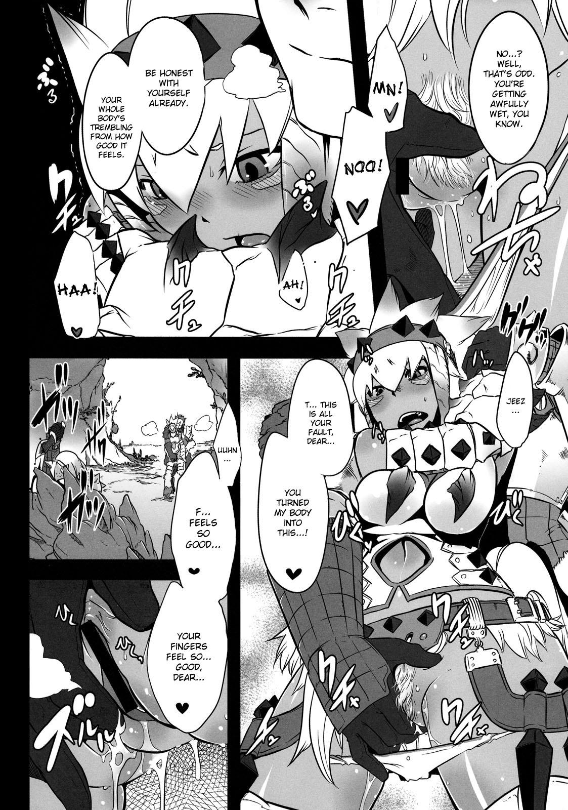 Shaved Hanshoku Nebura - Monster hunter Phat - Page 6