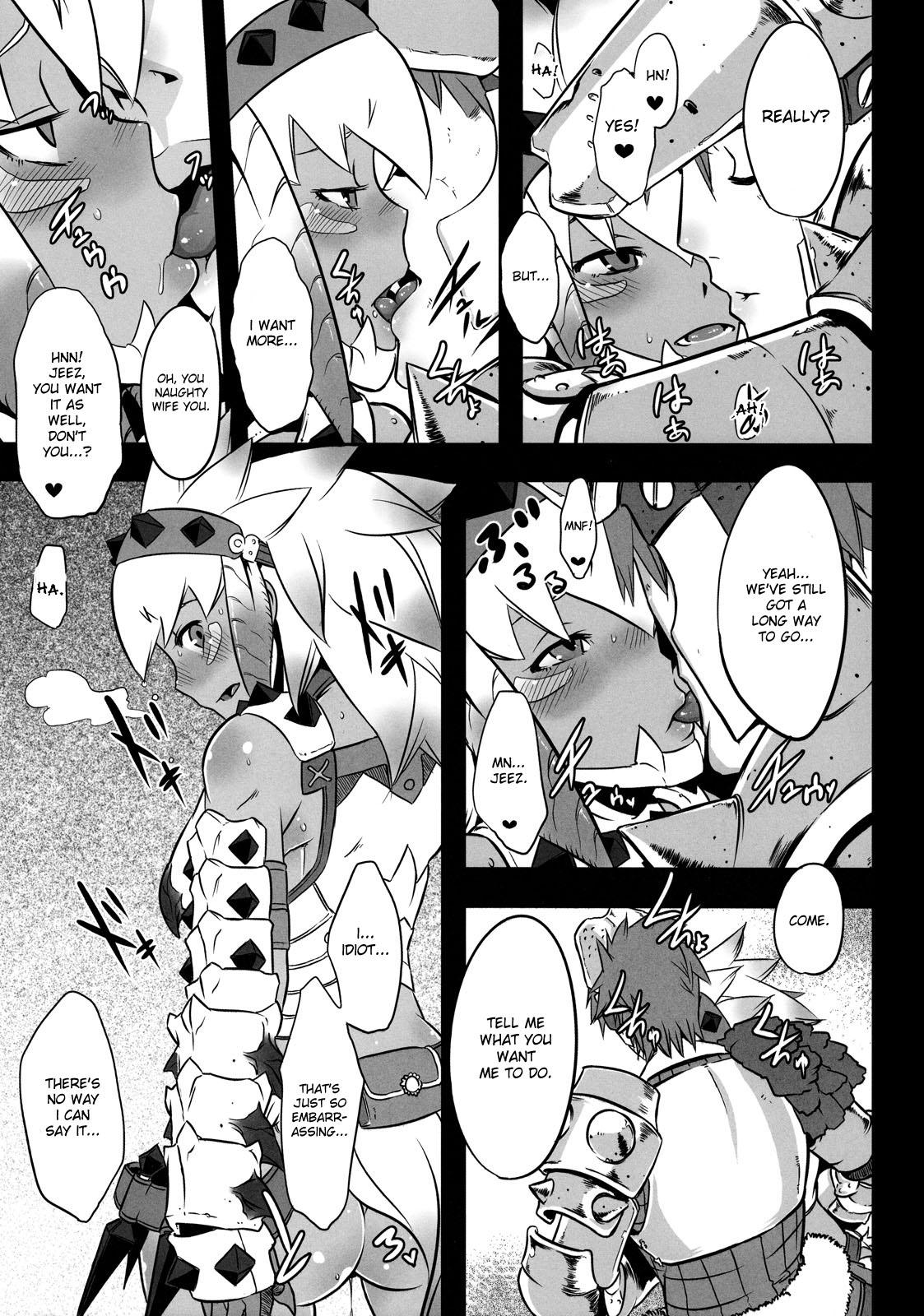 Cartoon Hanshoku Nebura - Monster hunter Fuck Me Hard - Page 7