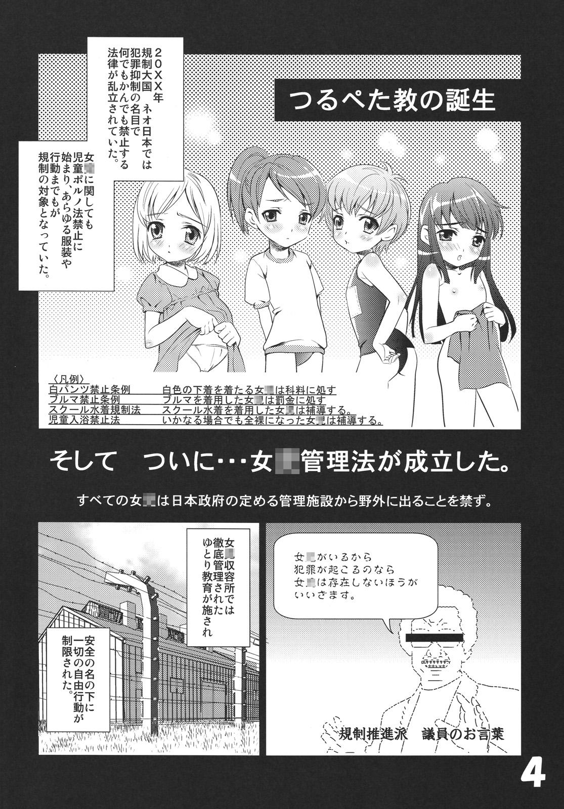 Vintage Tsurupeta Kenkyuu Houkokusho "Kakyuu Sentou In no Isshou" - Turupeta Research Report Gang - Page 3