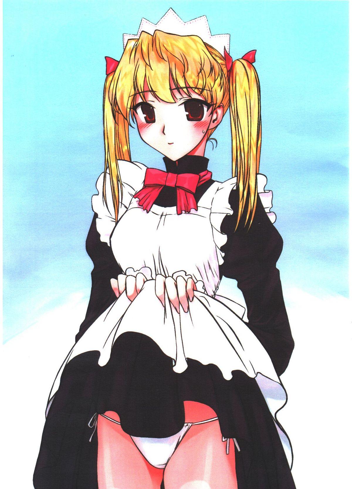 And [ARCHIVES (Hechi)] Maid Eri-tan Full-collard (School Rumble) - School rumble Branquinha - Page 2