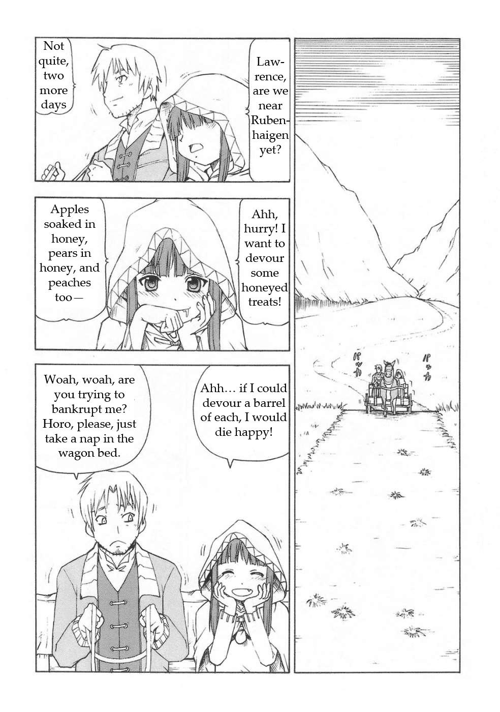 Big Dick Ookami to Butter Inu - Spice and wolf Point Of View - Page 9