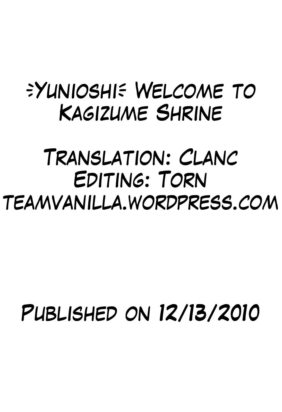 Porno Kagizumedou e Youkoso | Welcome to Kagizume Shrine Escort - Page 23