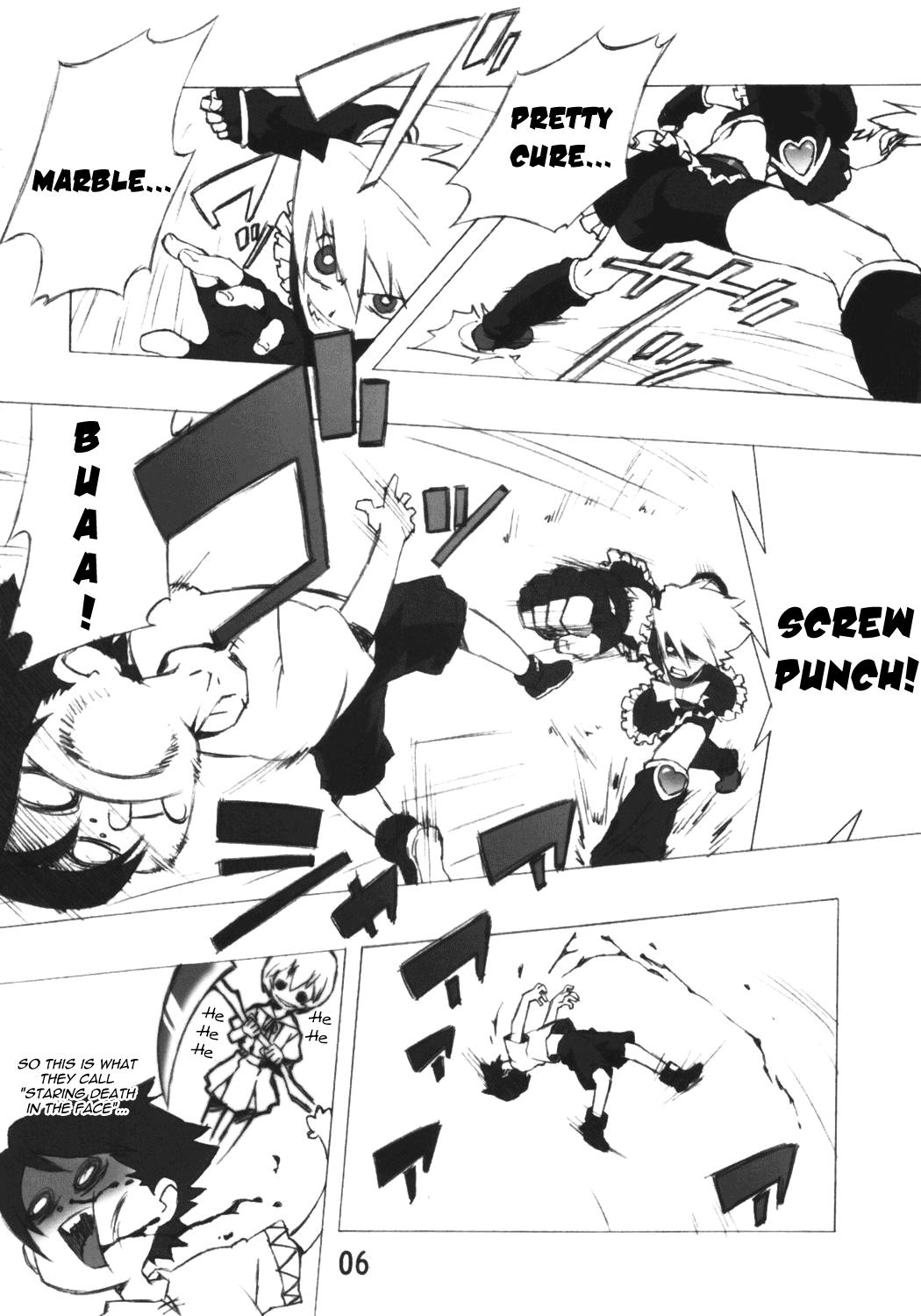 Messy Precure Marble Screw Punch - Pretty cure Interracial - Page 5