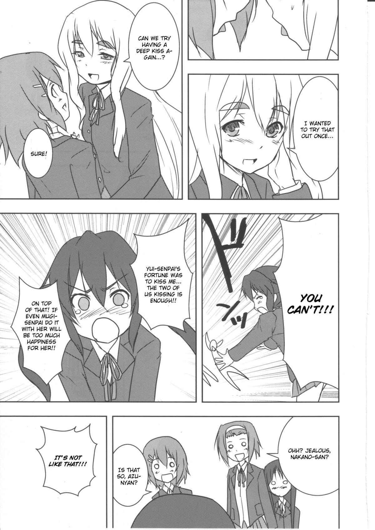 Girls Getting Fucked Kisu suru!! - K on Pussyeating - Page 8