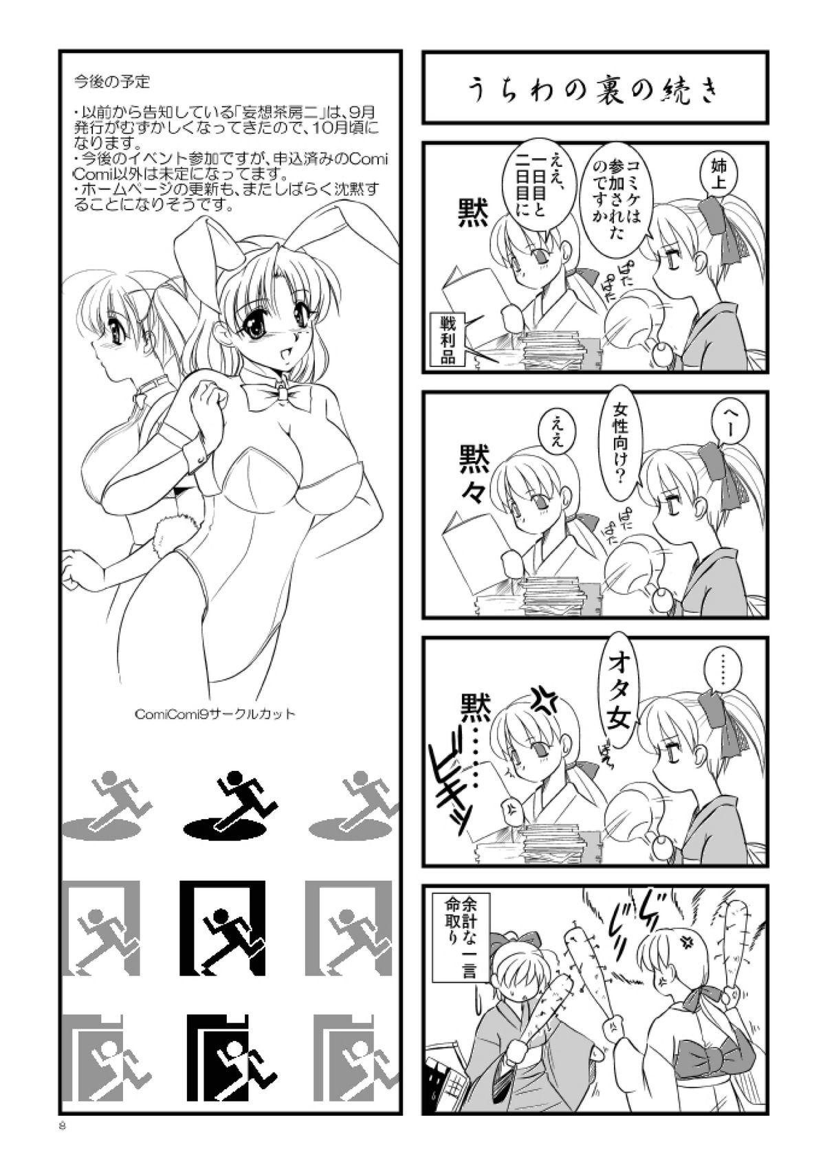 Lesbian Sex Yuuyami Tsuushin Nerd - Page 8