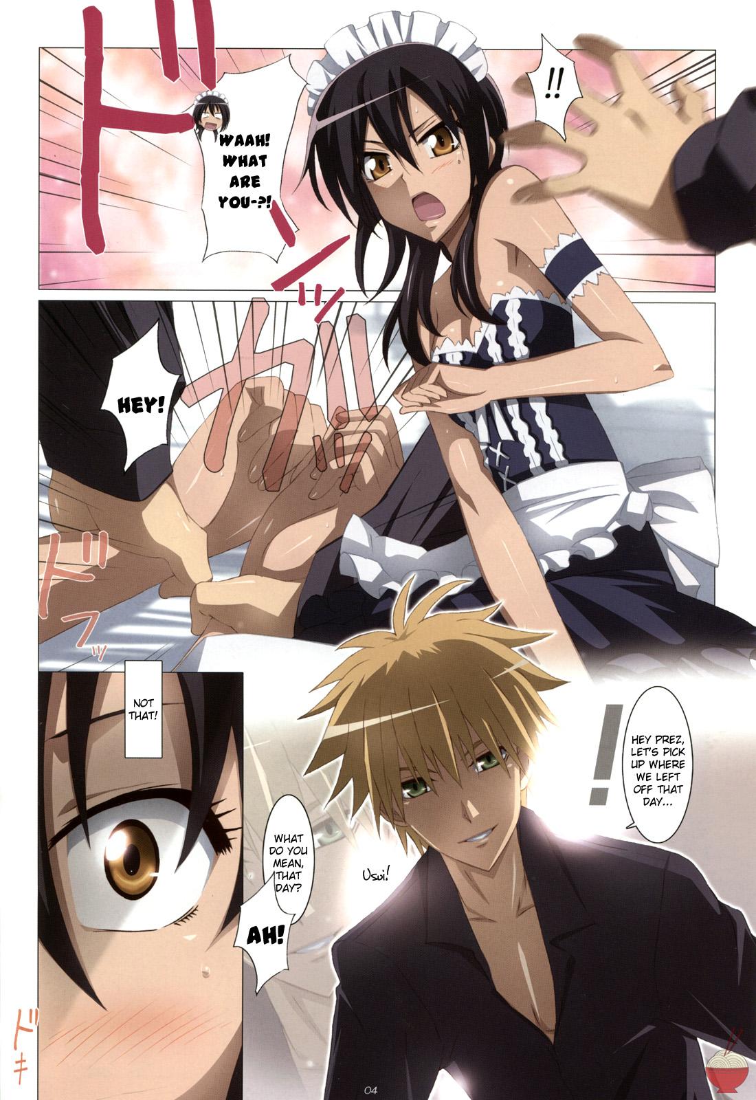 Famosa Meid in Maid-sama! - Kaichou wa maid sama Teenporno - Page 4