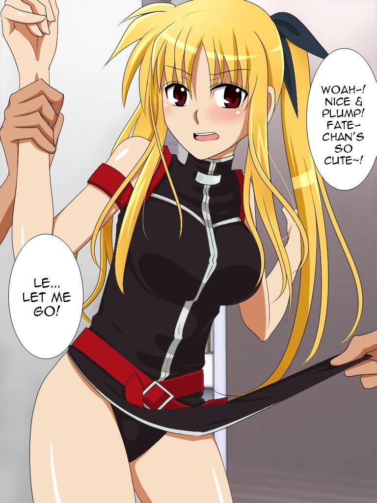 Black Hair Mawaru Futari - Mahou shoujo lyrical nanoha Big breasts - Page 2