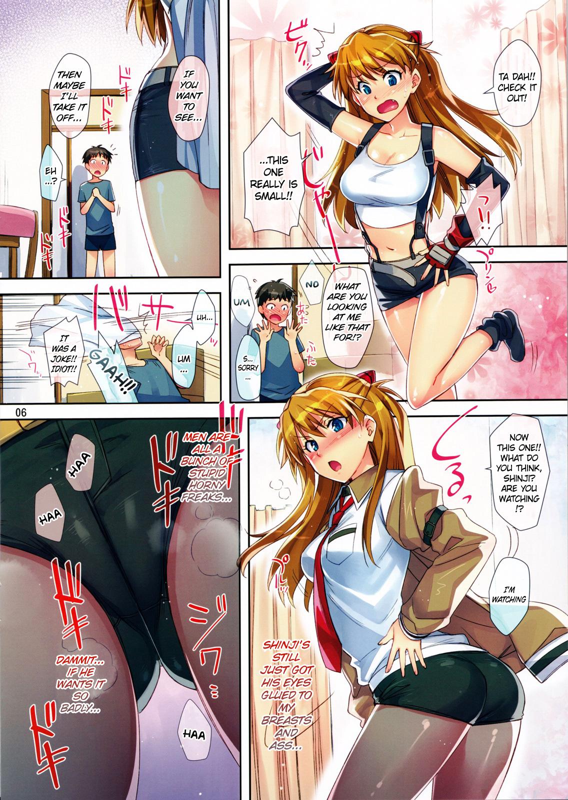 Brother Sister Asuka Route - Neon genesis evangelion Solo Female - Page 6