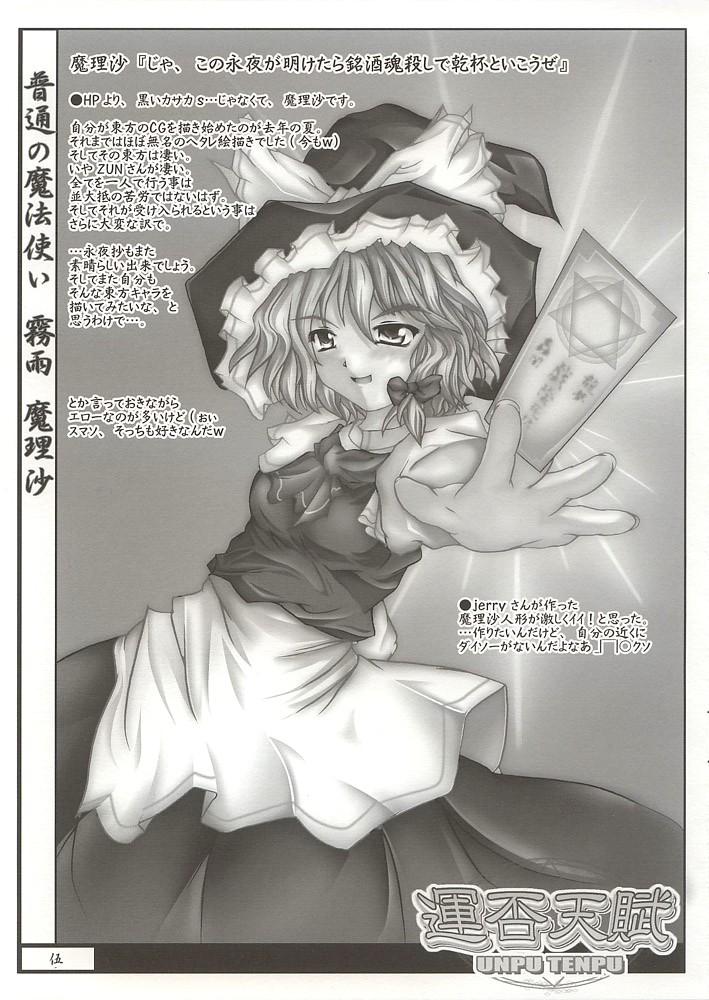 Cojiendo Moe Touhou Gensoukyou - Unpu Tenpu - Touhou project Secretary - Page 4