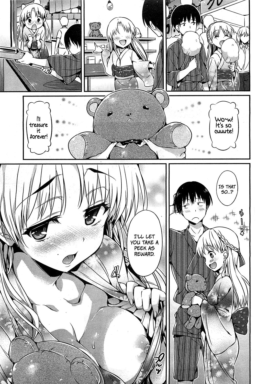 Curious Natsumatsuri no Yoru | Night of the Summer Festival Watersports - Page 3