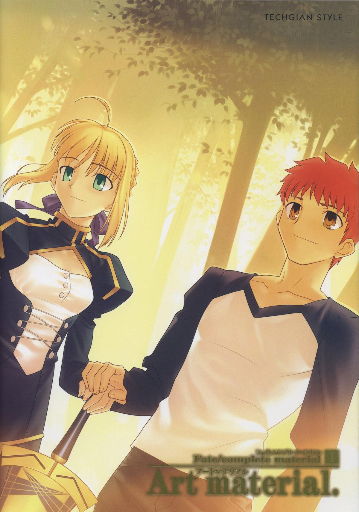 Fate/complete material I - Art material. 0