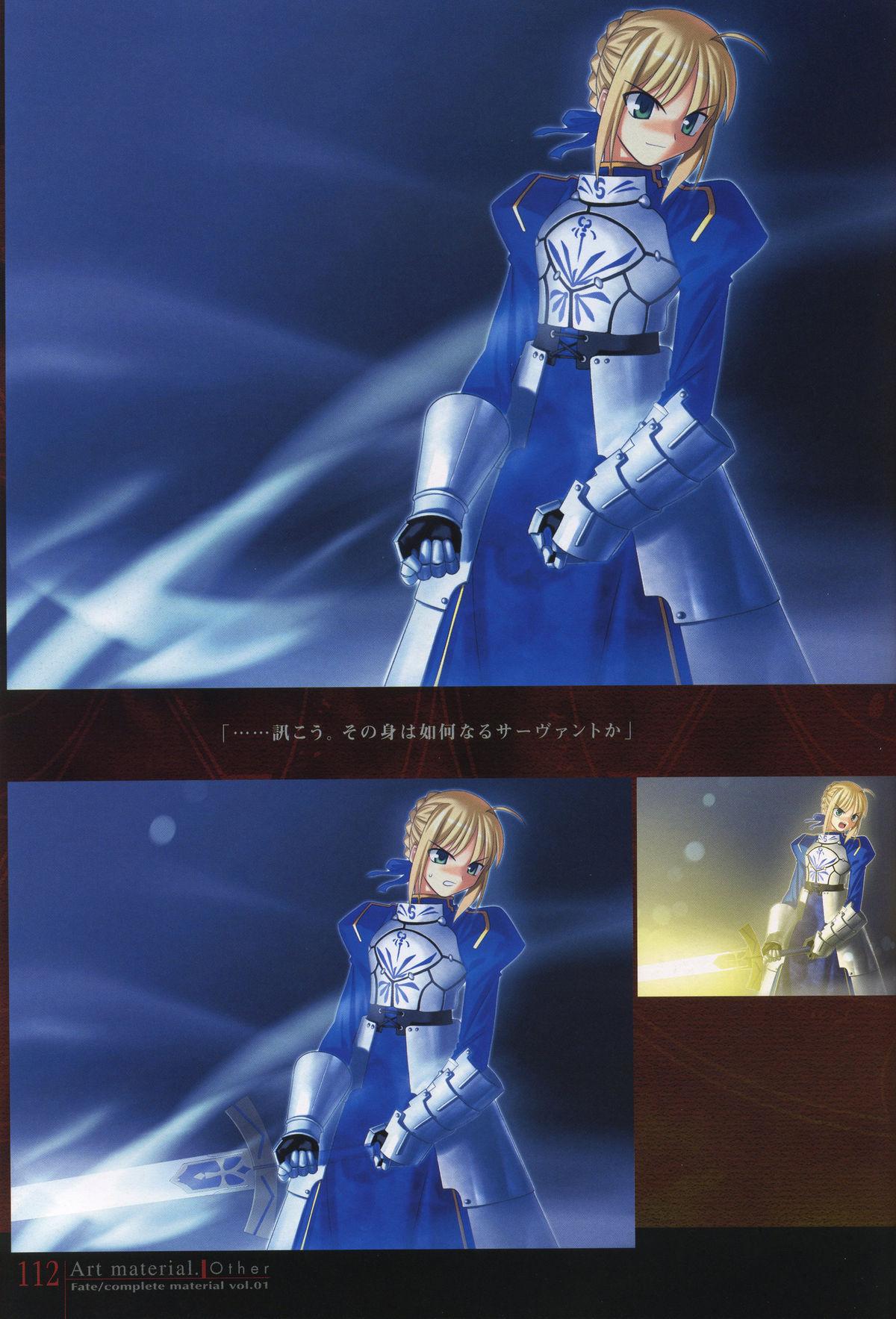 Fate/complete material I - Art material. 116