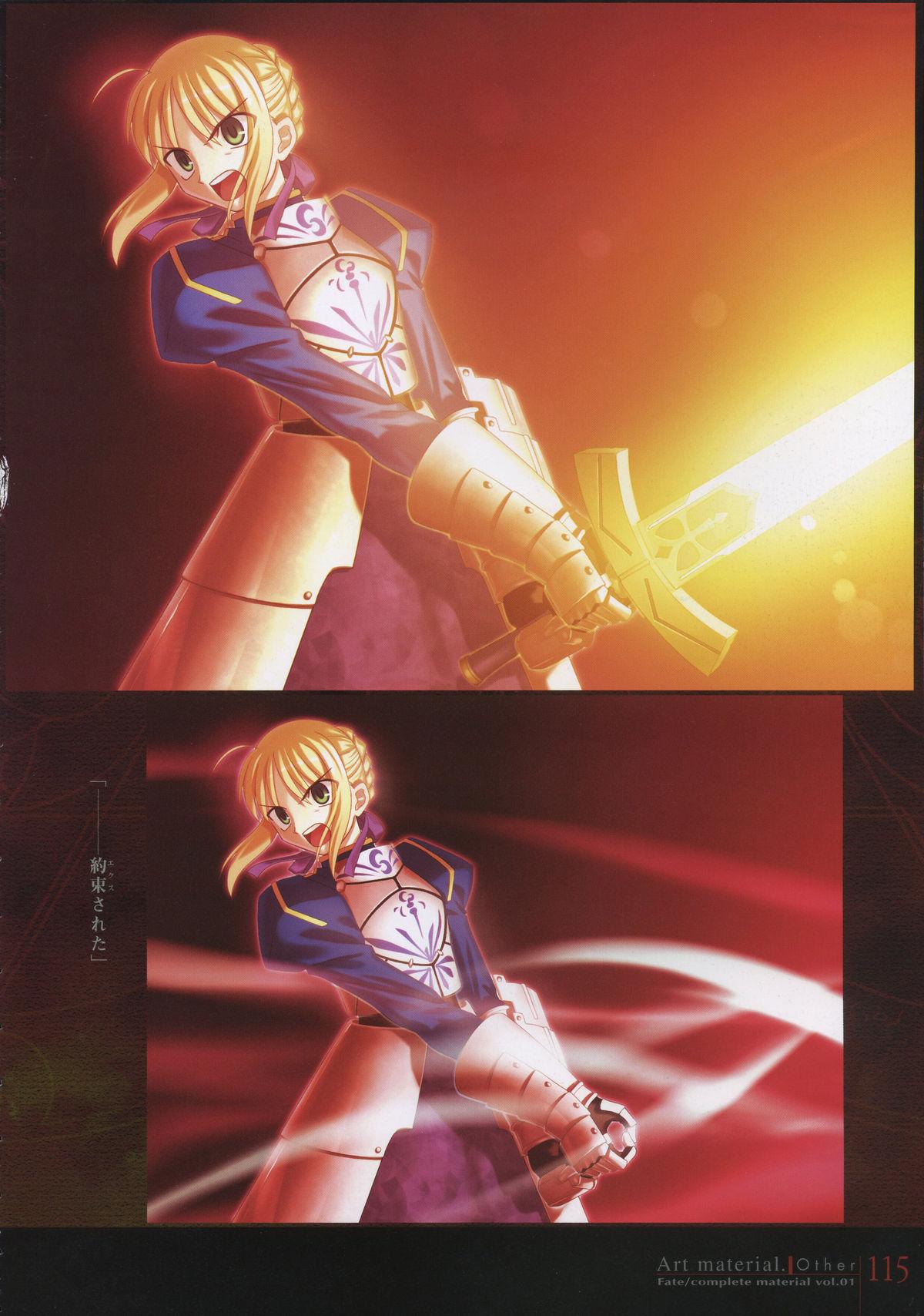 Fate/complete material I - Art material. 119