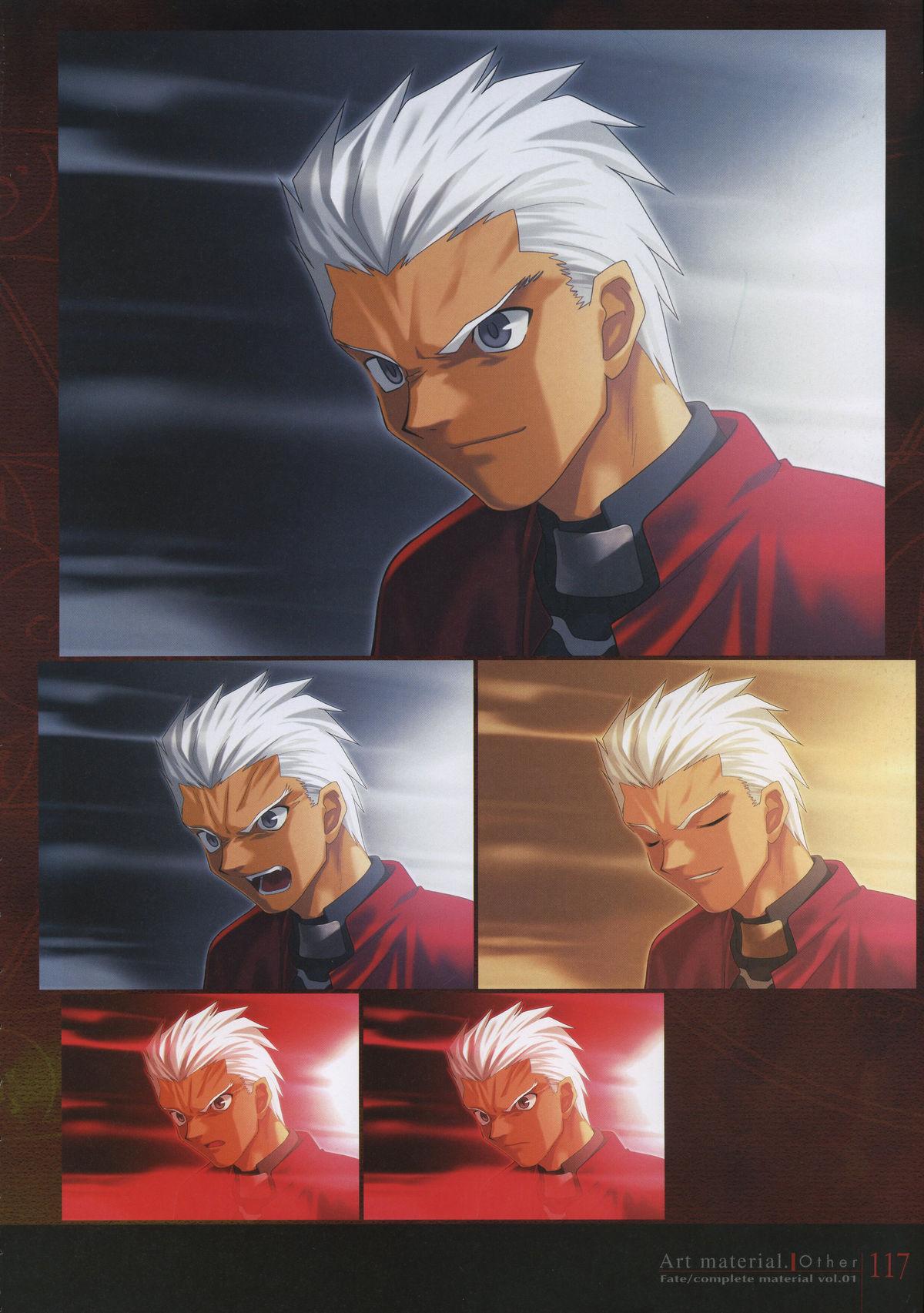 Fate/complete material I - Art material. 121