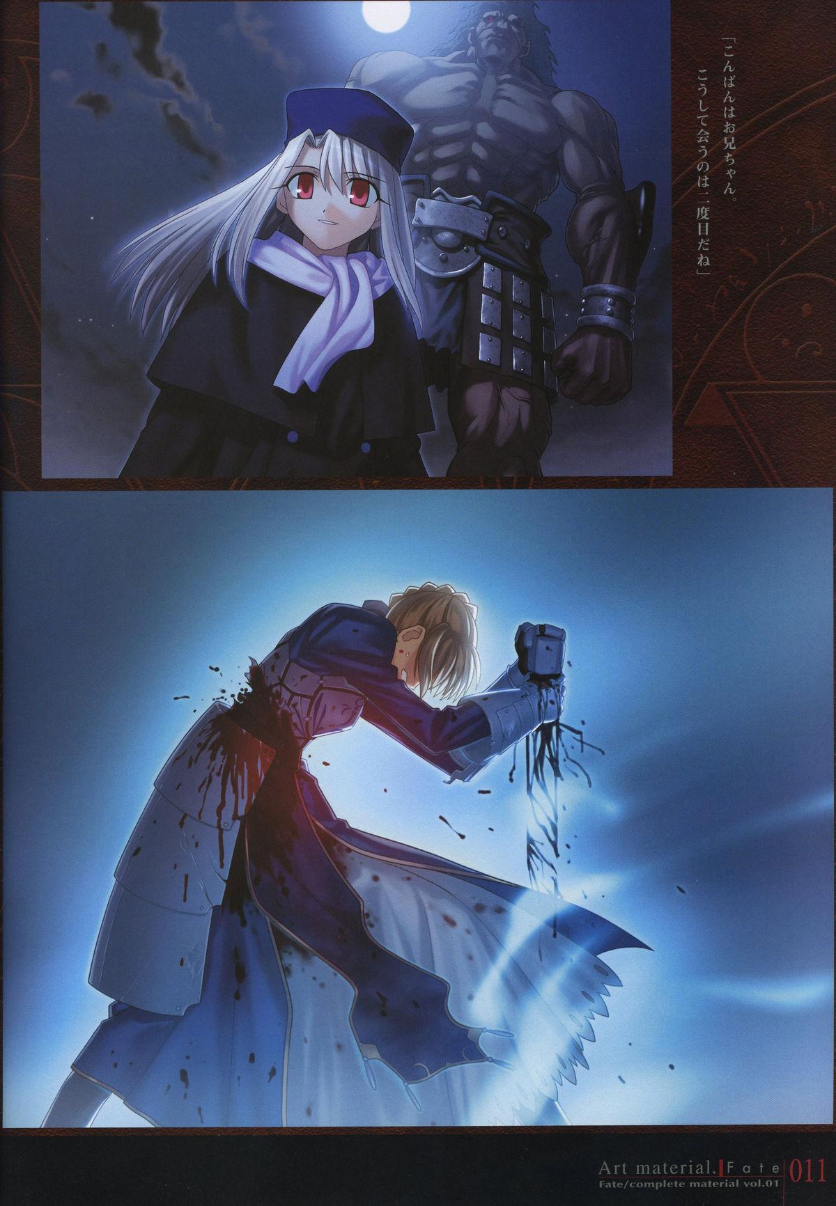 Fate/complete material I - Art material. 15