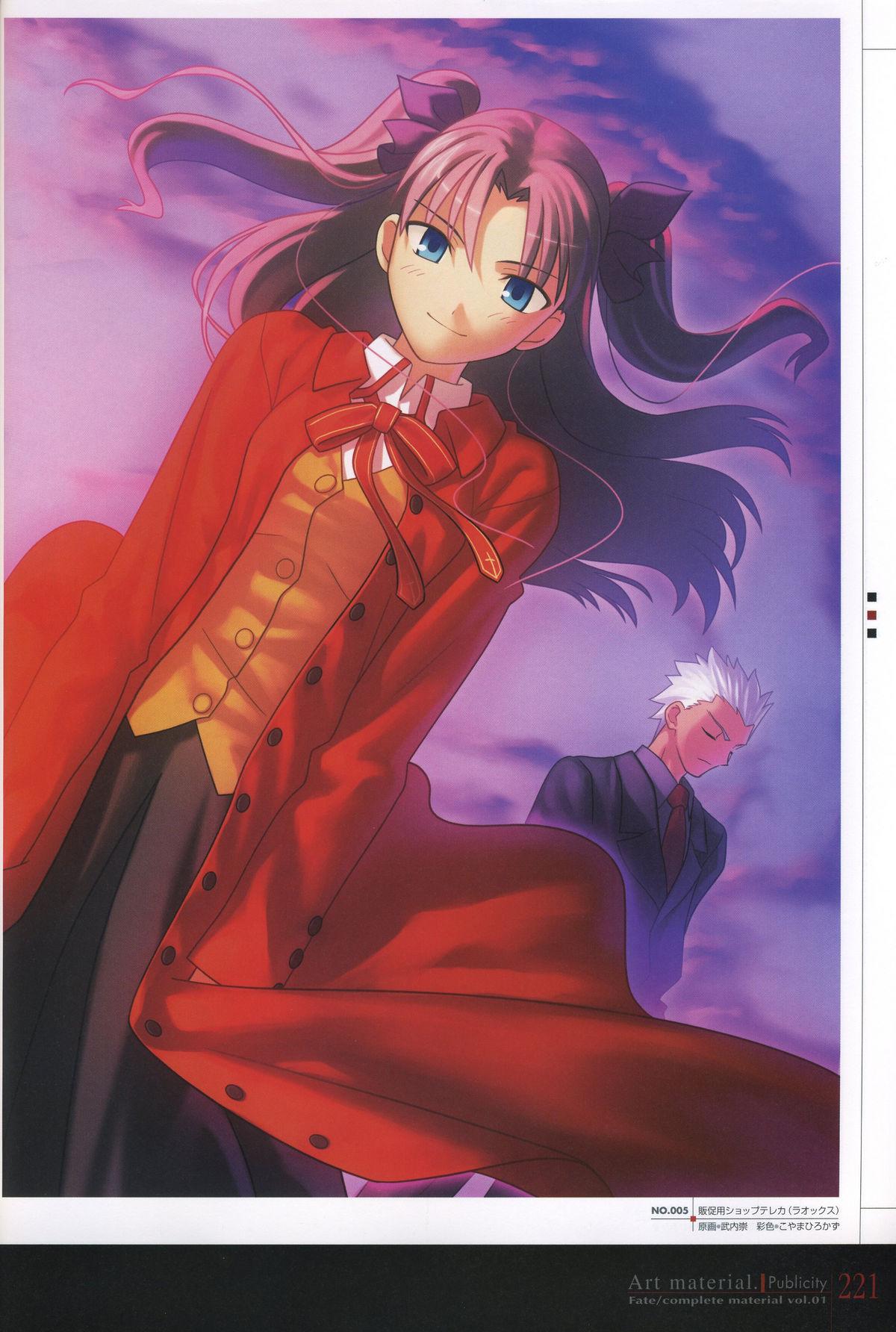 Fate/complete material I - Art material. 225