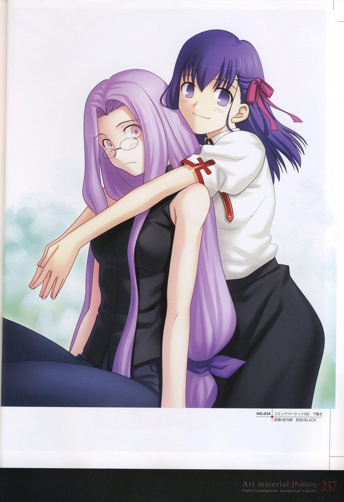 Fate/complete material I - Art material. 241