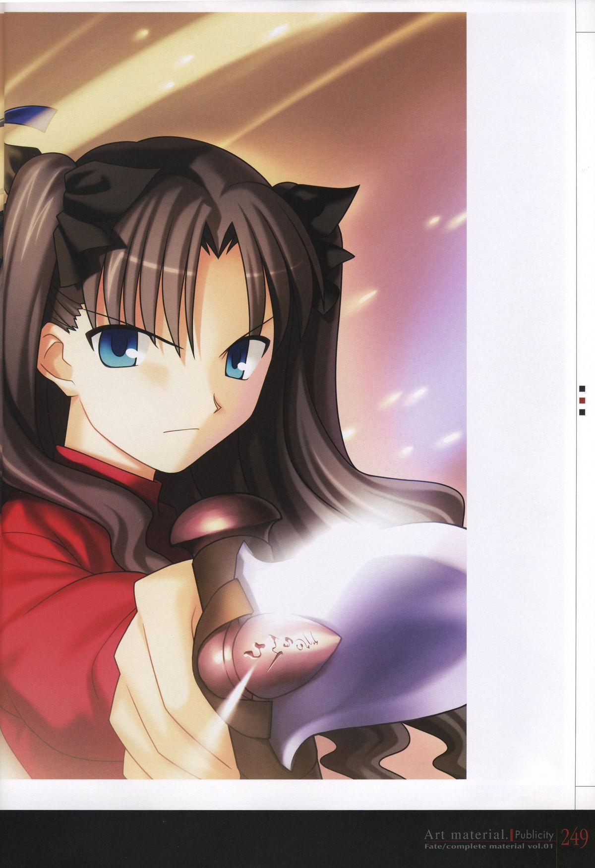 Fate/complete material I - Art material. 253