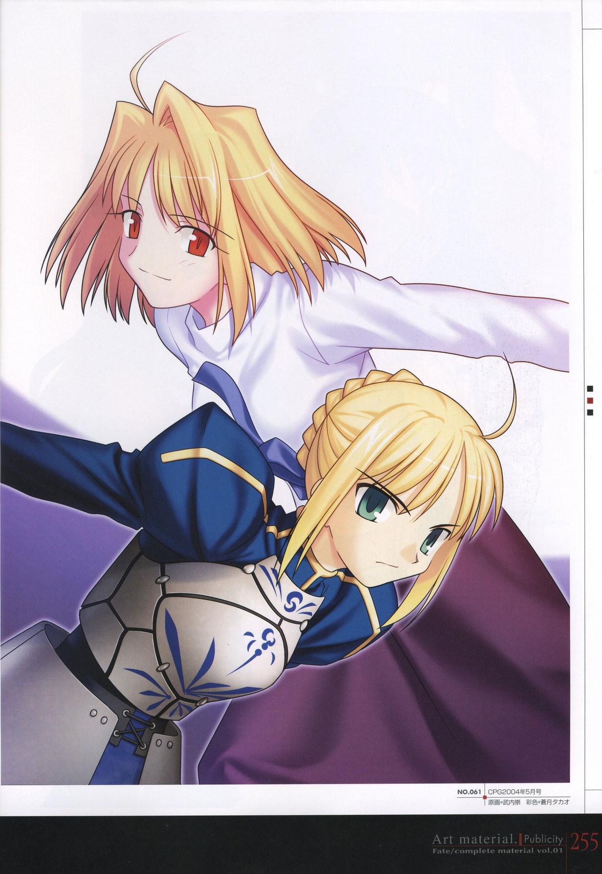 Fate/complete material I - Art material. 259