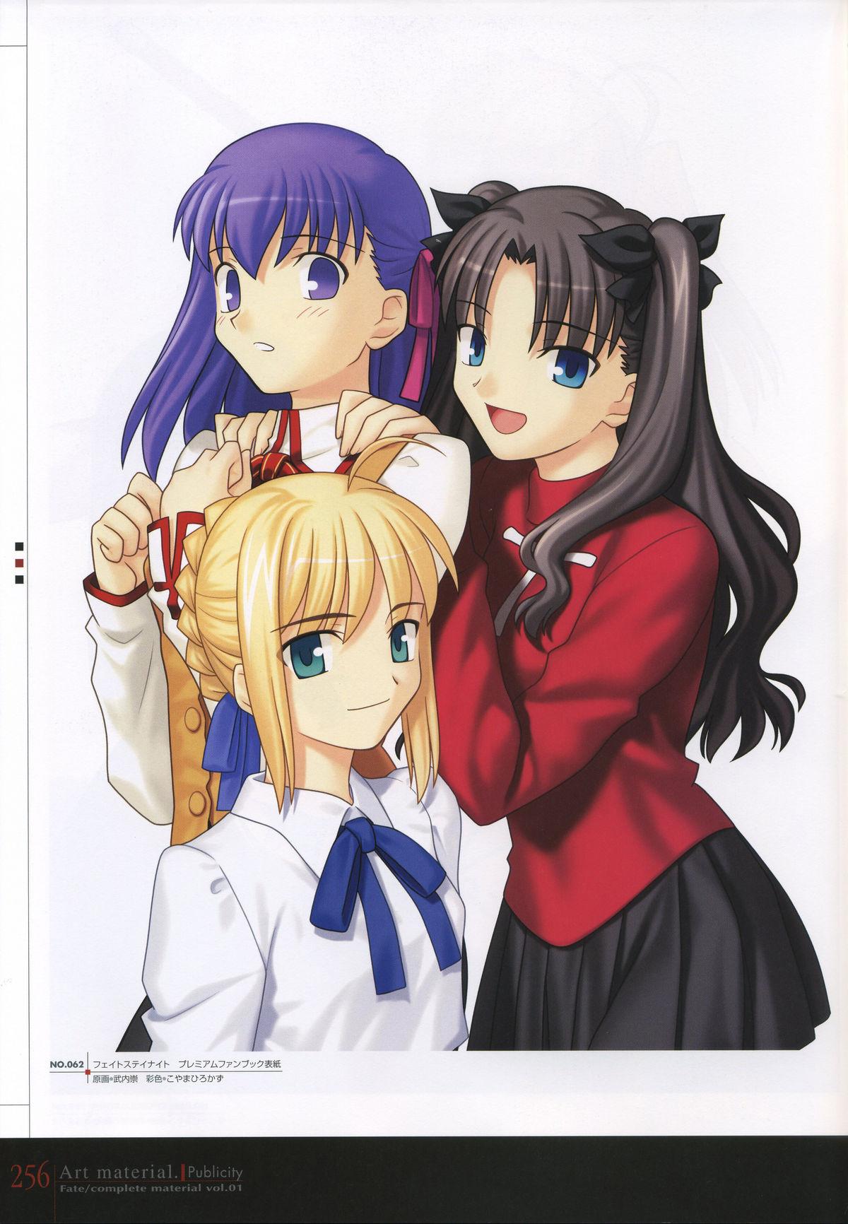Fate/complete material I - Art material. 260