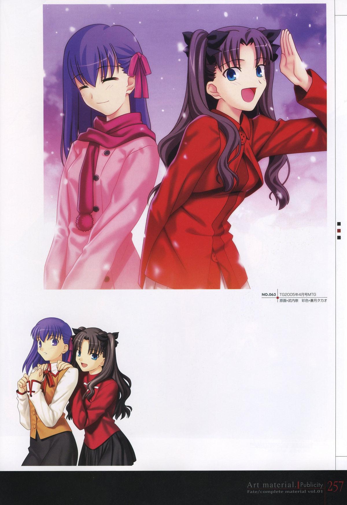Fate/complete material I - Art material. 261