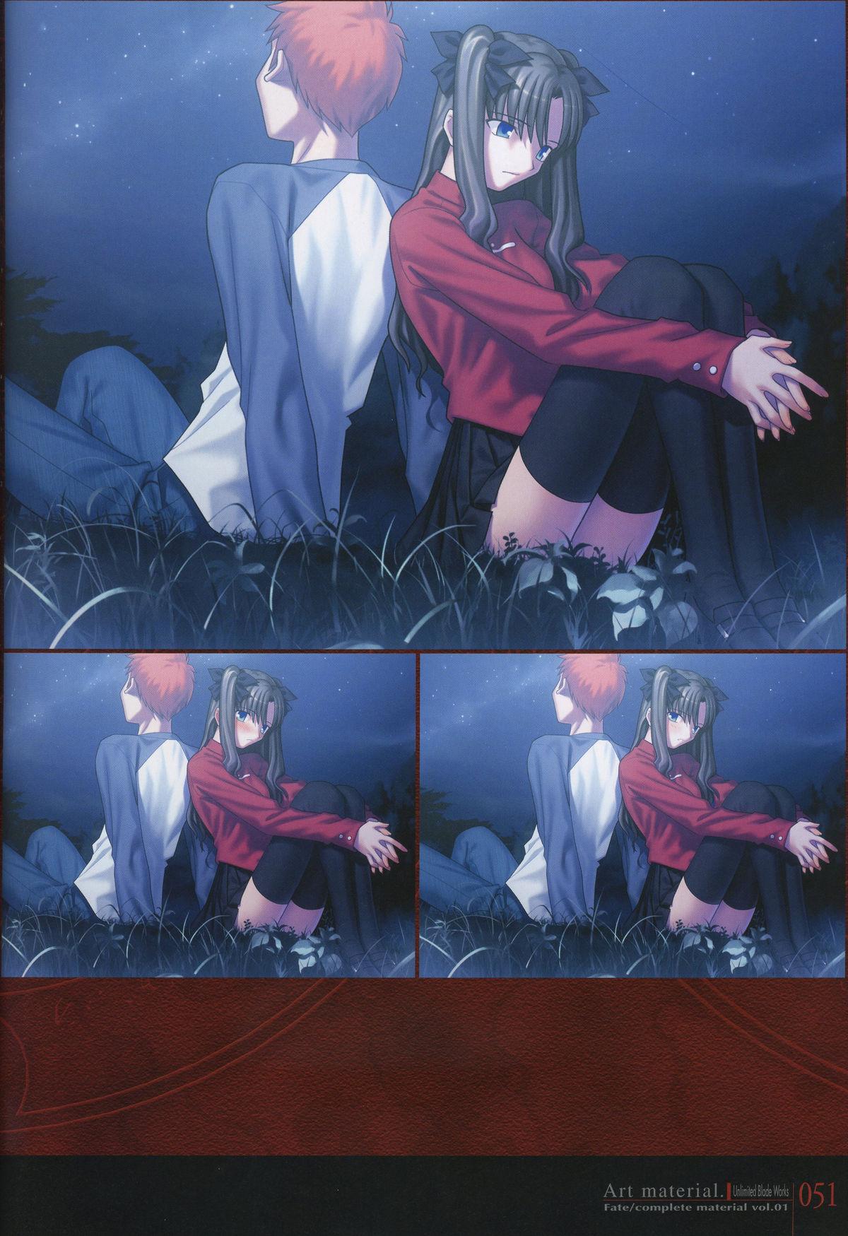 Fate/complete material I - Art material. 55