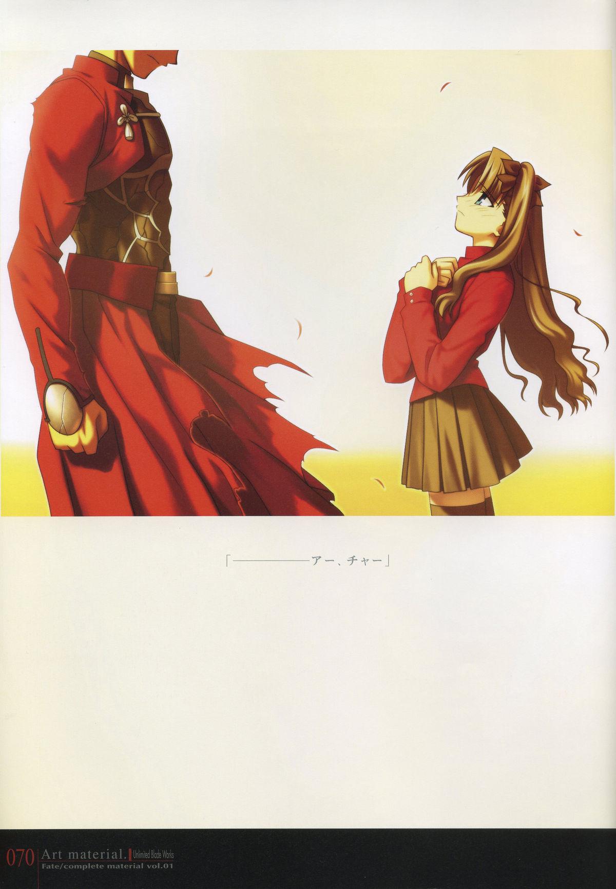 Fate/complete material I - Art material. 75