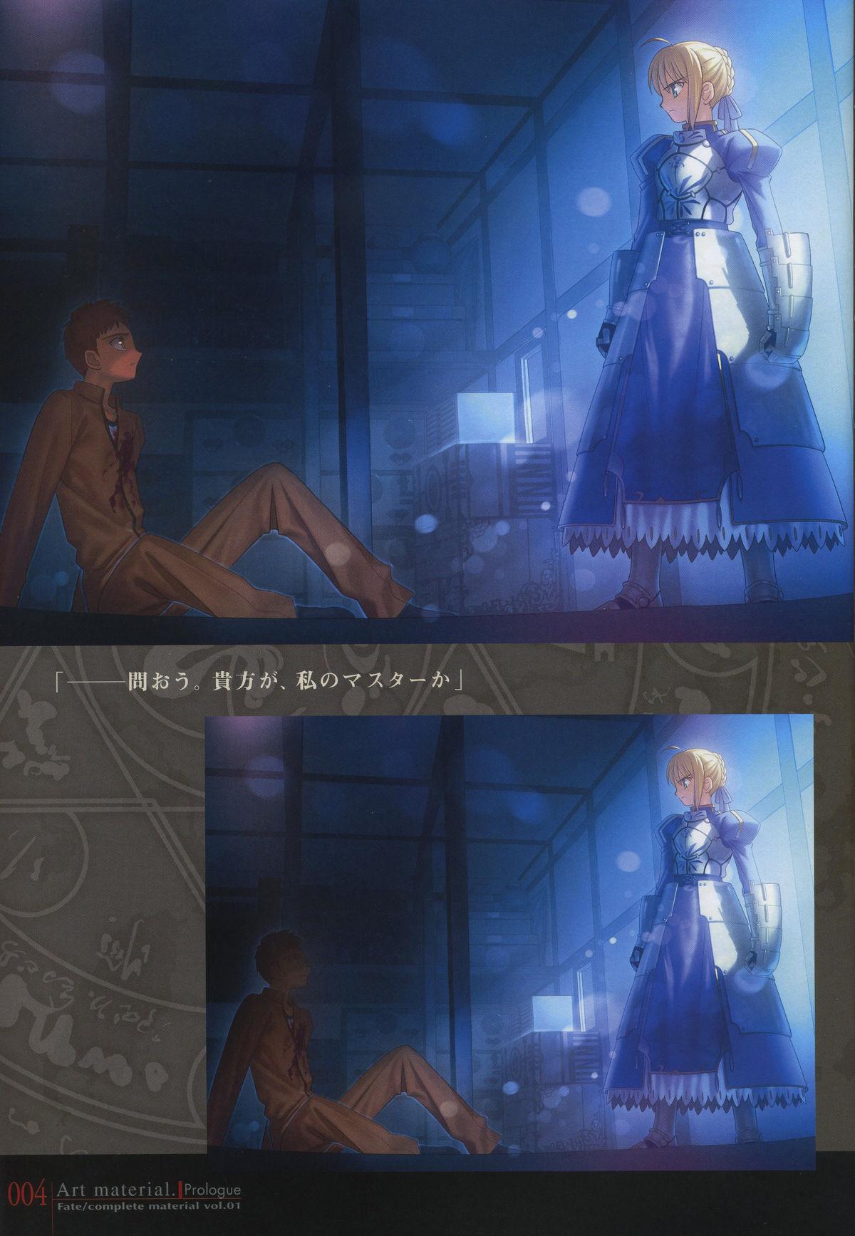 Fate/complete material I - Art material. 8