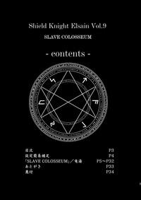 Shield Knight Elsain Vol.9 "SLAVE COLOSSEUM" 1
