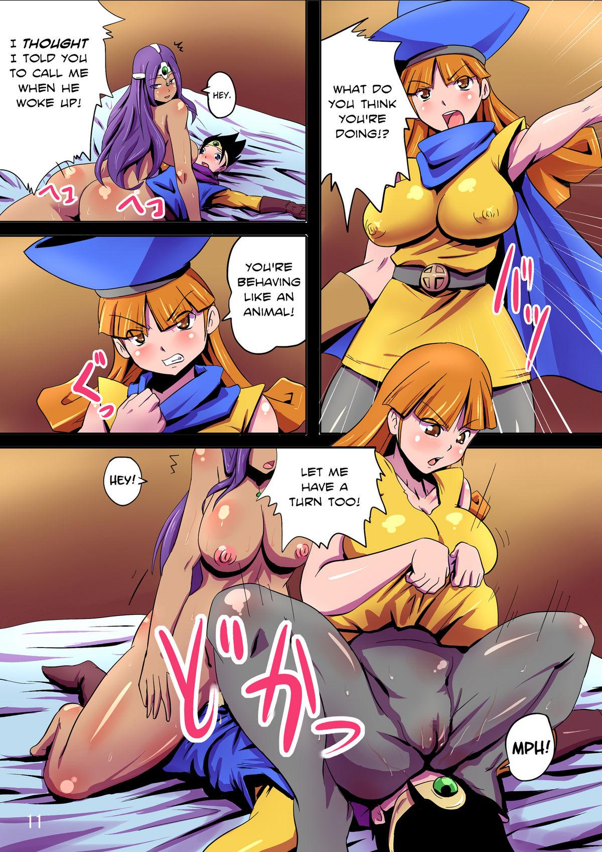 Gay Blondhair (C80) [Yuzuponz (Rikka Kai)] BITCH QUEST ~Michibikareshi Chijo-tachi~ | Perverted Women Led Astray (Dragon Quest IV) [English] [Chocolate] - Dragon quest iv Oral - Page 11