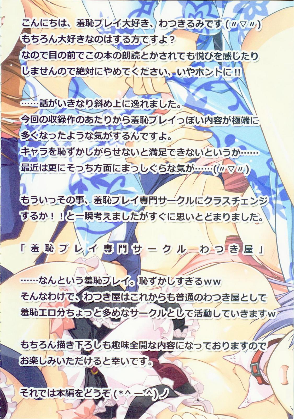 Mamando COLORS! Watsukiya Soushuuhen 11 - Kanon Hayate no gotoku Slave - Page 3