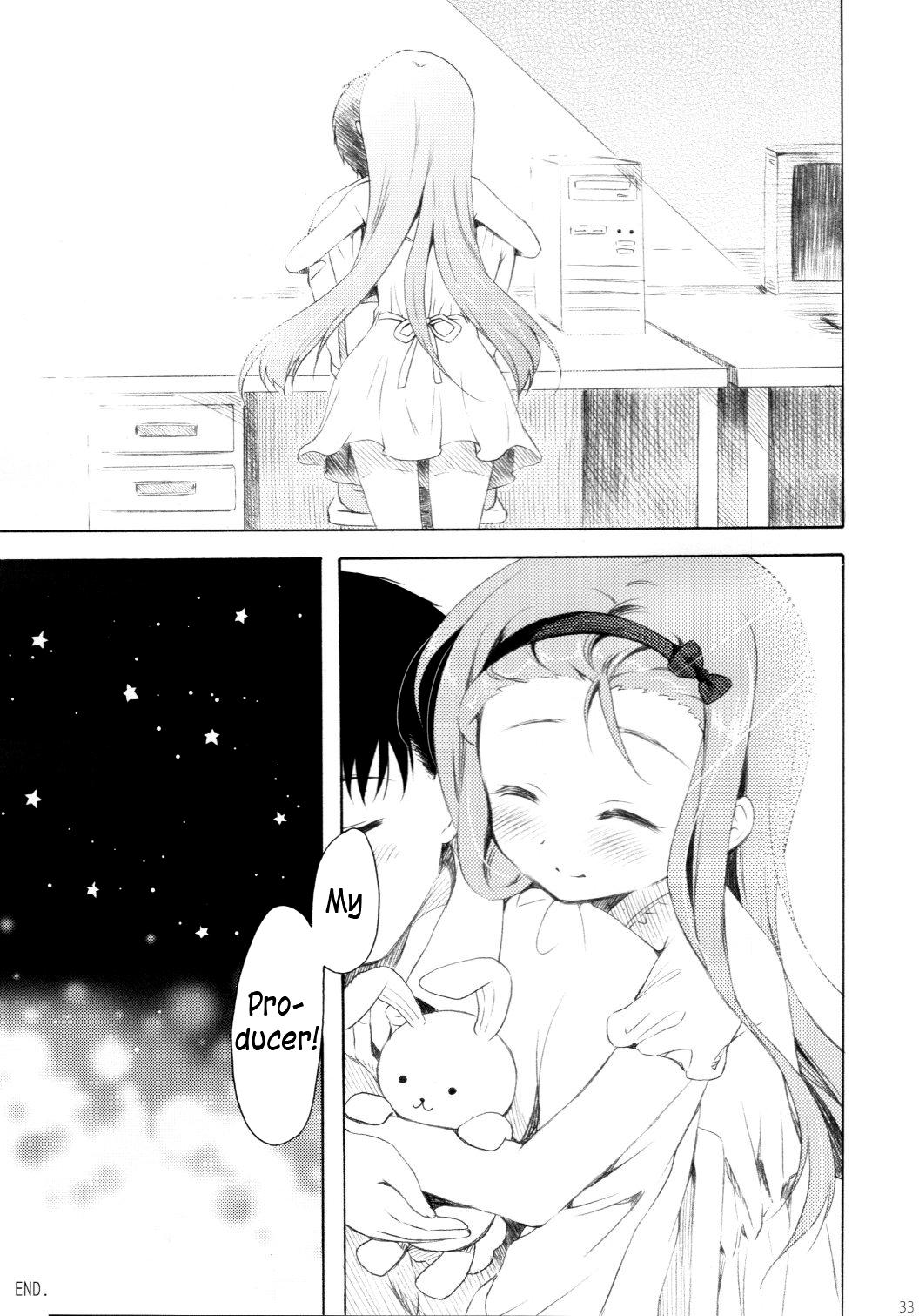 Huge Ass Mayonaka Sabishii Usagi no Tsuki | The Moon of the Lonely Night Rabbit - The idolmaster Cavala - Page 32