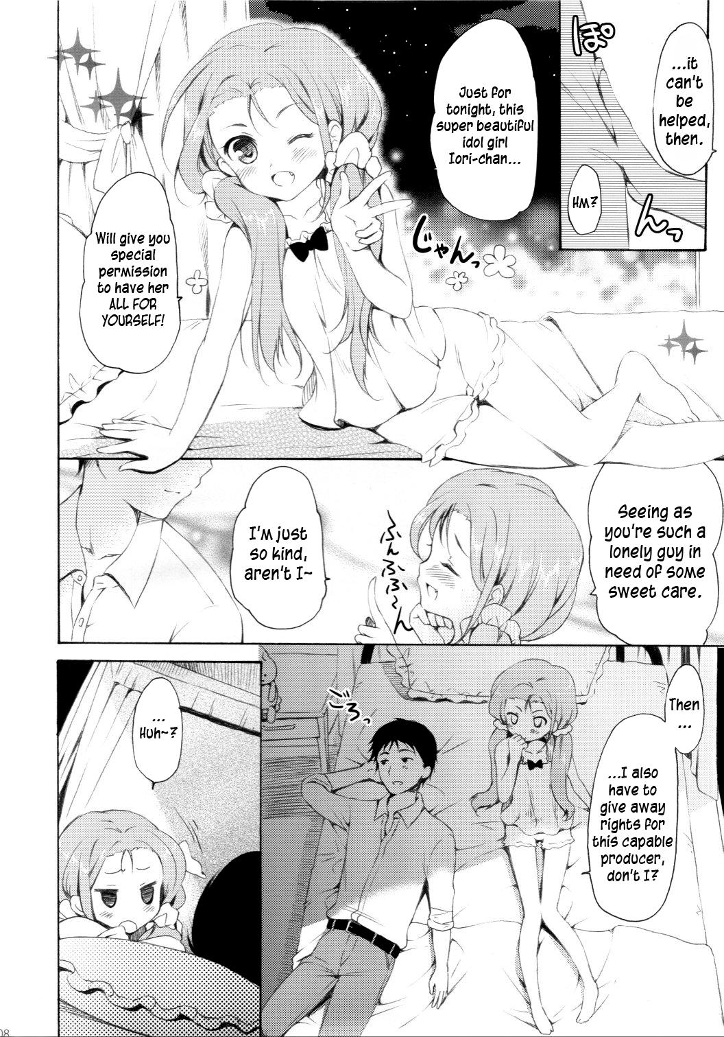 Gay Rimming Mayonaka Sabishii Usagi no Tsuki | The Moon of the Lonely Night Rabbit - The idolmaster Babes - Page 7
