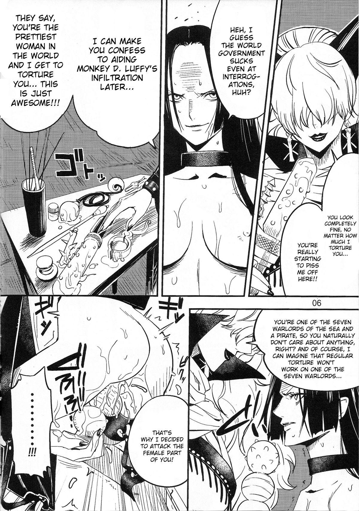 Solo Girl Onnagoroshi Hebi no Jigoku | Hell of the Woman Killing Snake - One piece Gaystraight - Page 4