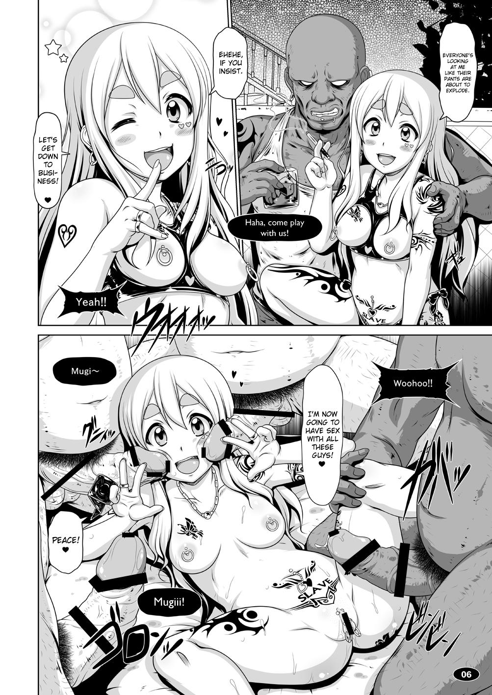 Friend Kuroiro Jikan - Black Time 3 - K on Sexcam - Page 5