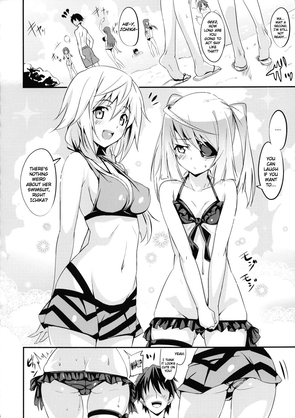 Solo SODA! - Infinite stratos Jacking Off - Page 3