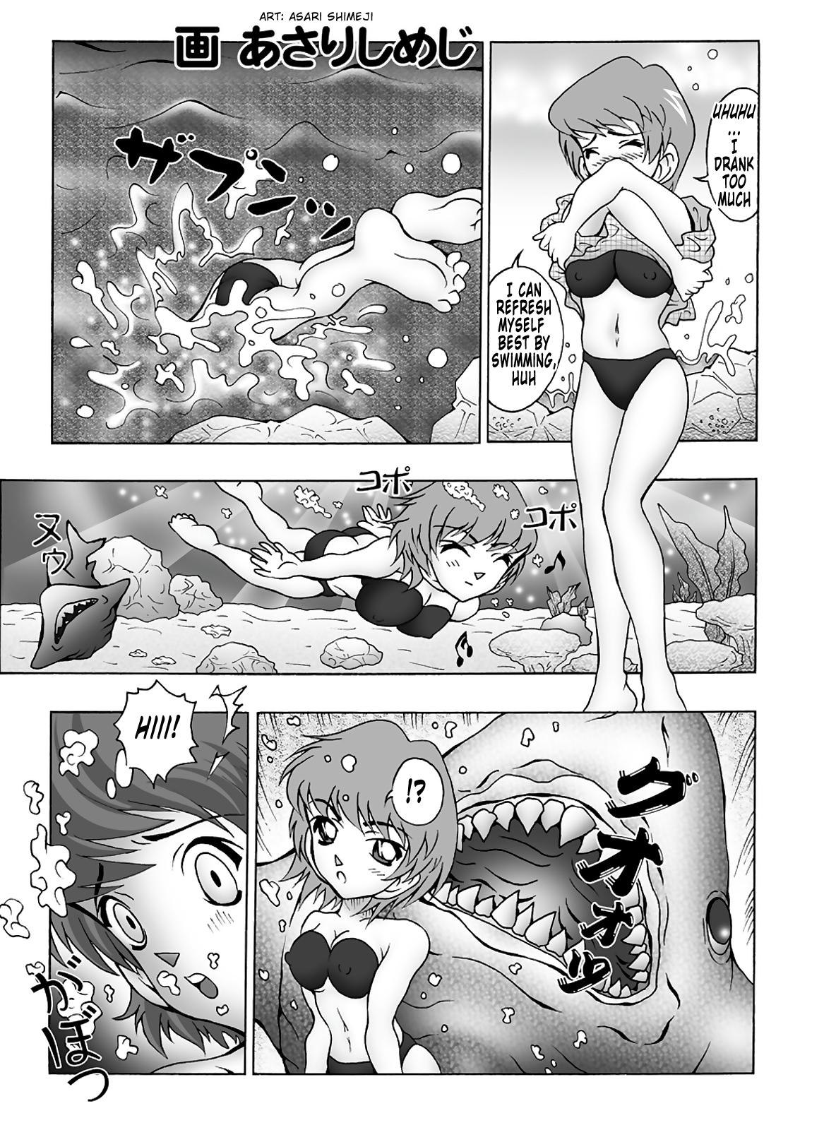 Cum On Tits Bumbling Detective Conan - File 9: The Mystery Of The Jaws Crime - Detective conan Couple Sex - Page 4