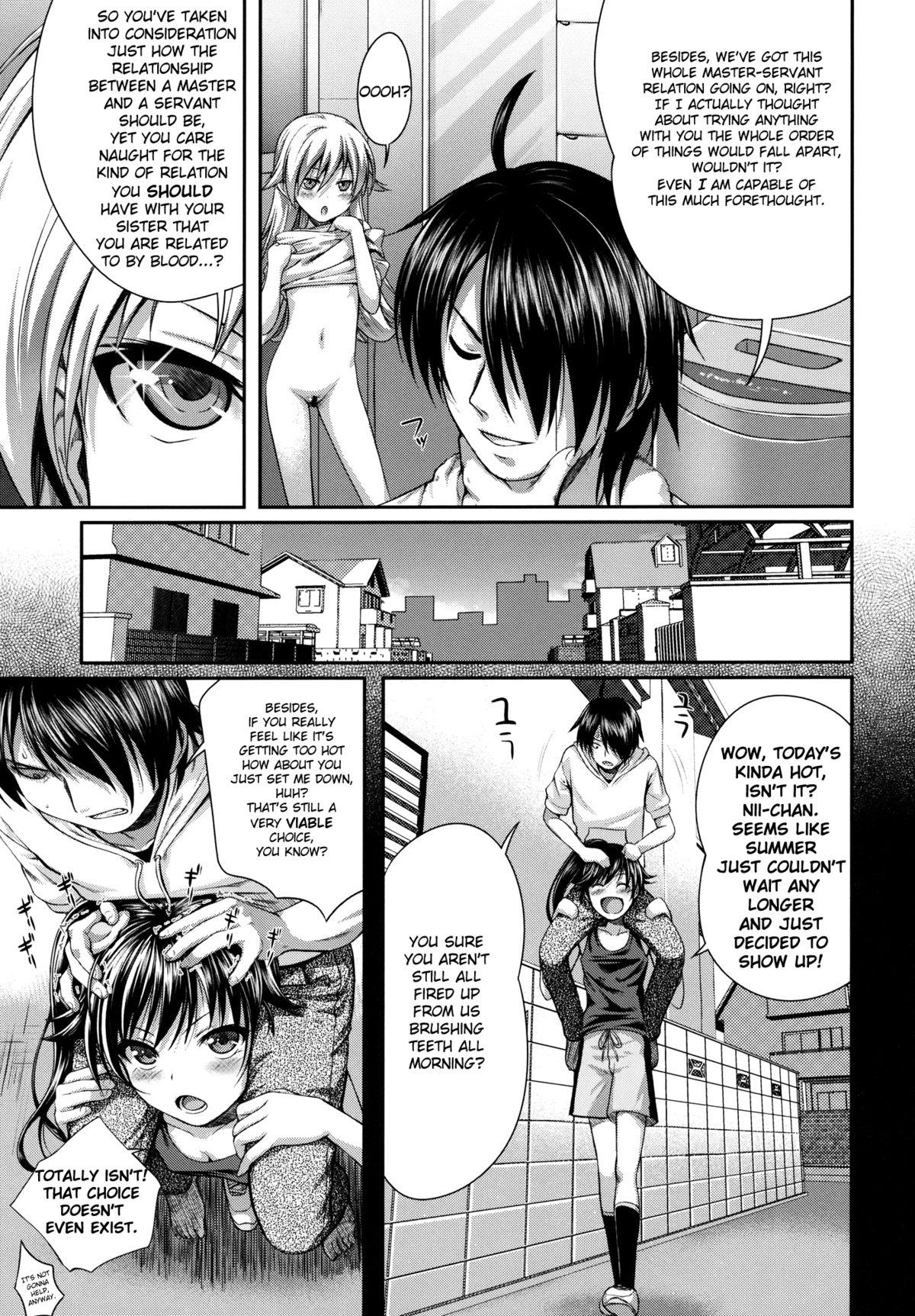 Teenporno SAKKN Shinobu no Araragi Koyomi Kansatsu Nikki | SAKKN - Shinobu's Observation Diary of Araragi Koyomi - Bakemonogatari Lesbiansex - Page 10