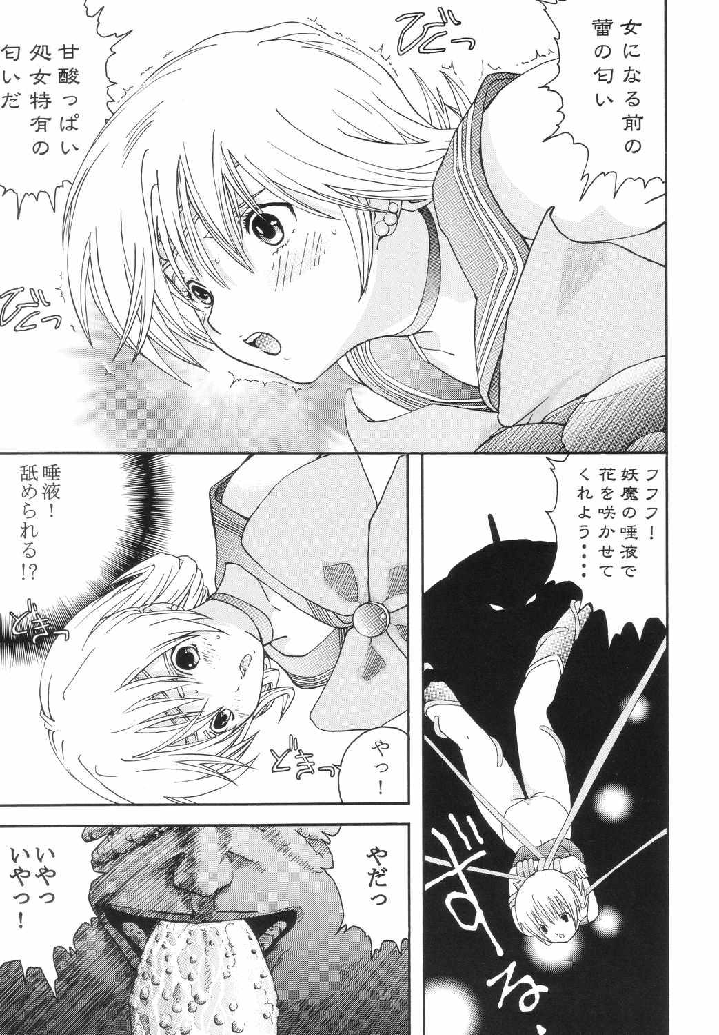 Teenage Girl Porn Bishoujo Senshi Gensou Vol 4 Injou no Ojoku - Sailor moon Massages - Page 8