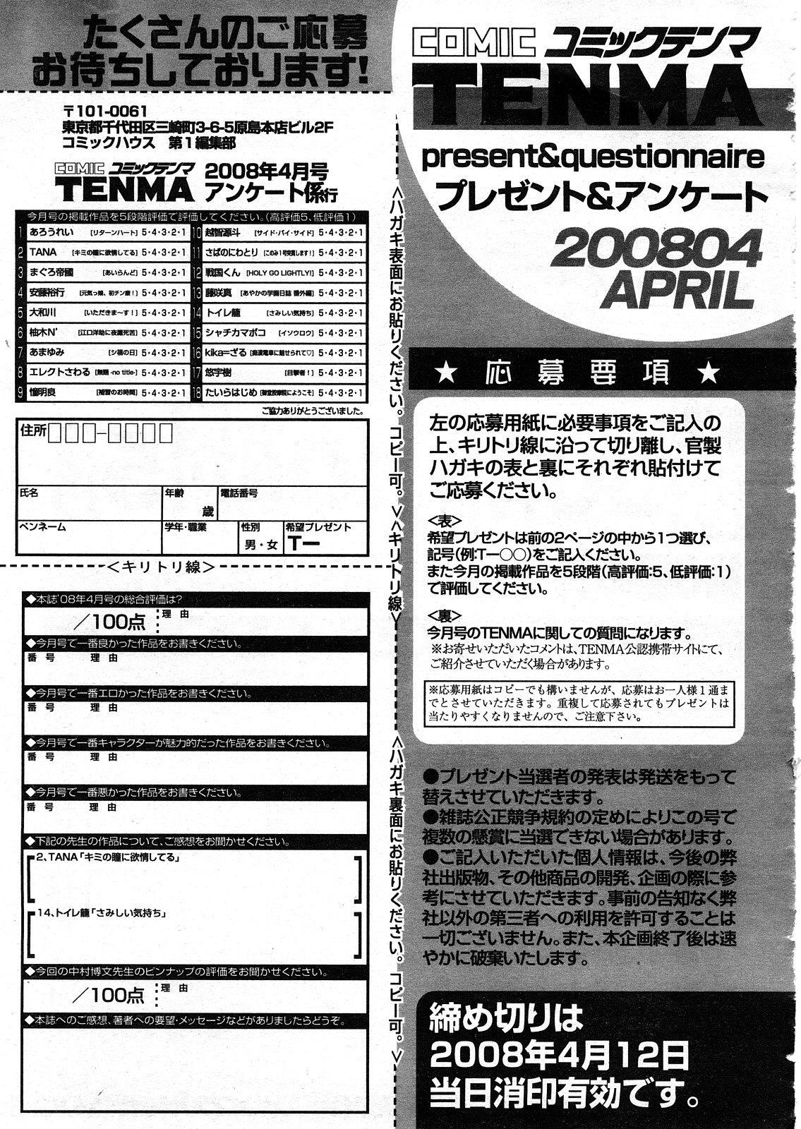 COMIC TENMA 2008-04 431