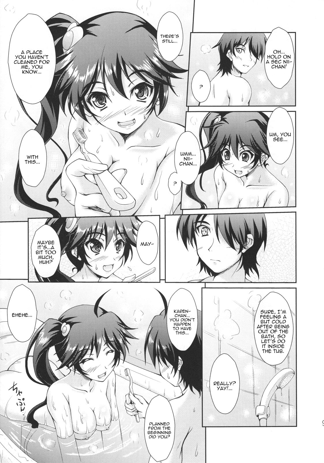 Real Sex BURNING BEE - Bakemonogatari Cartoon - Page 8
