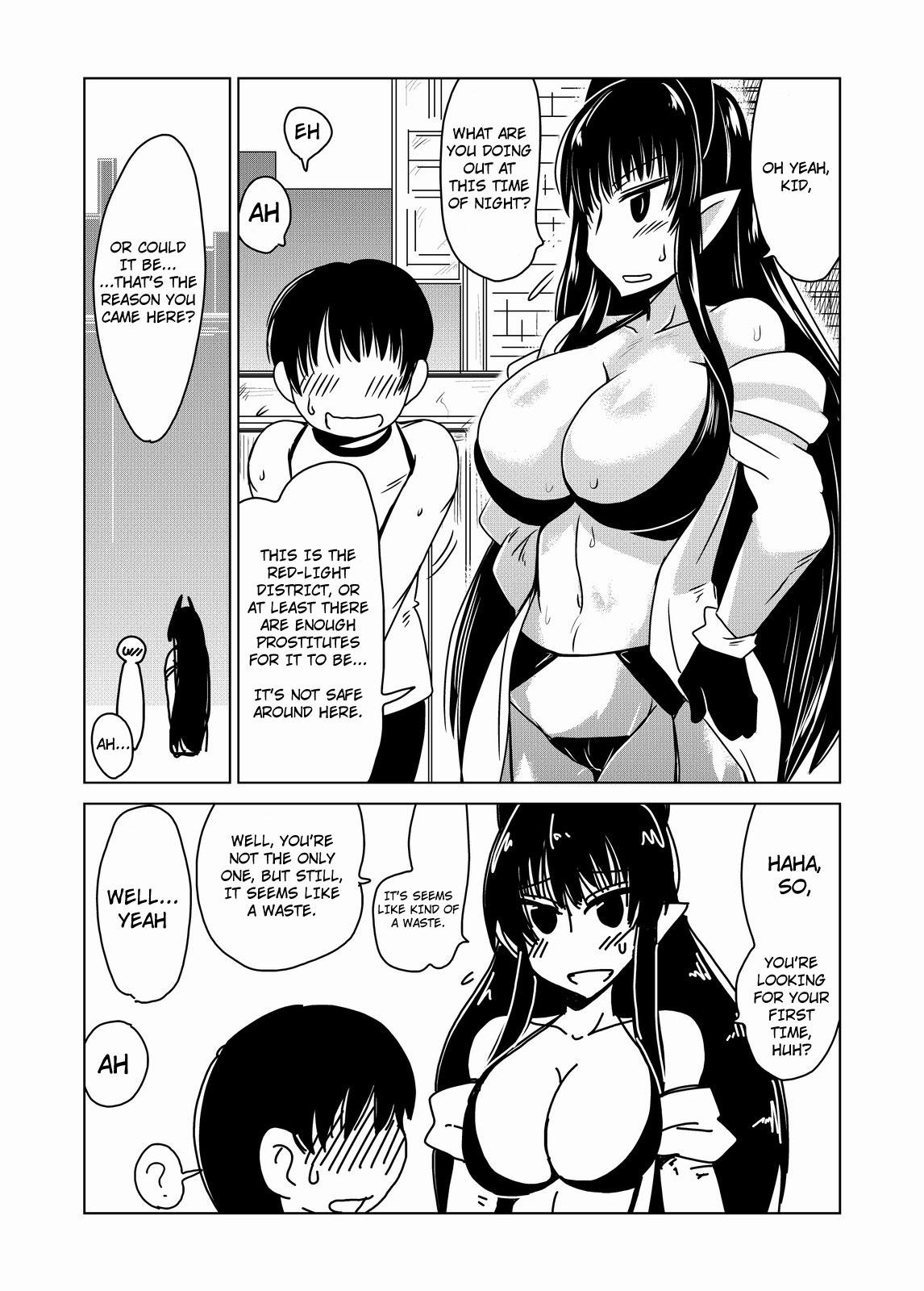 Jerking Succubus-san no Fudeoroshi. | First Time with a Succubus Gets - Page 5