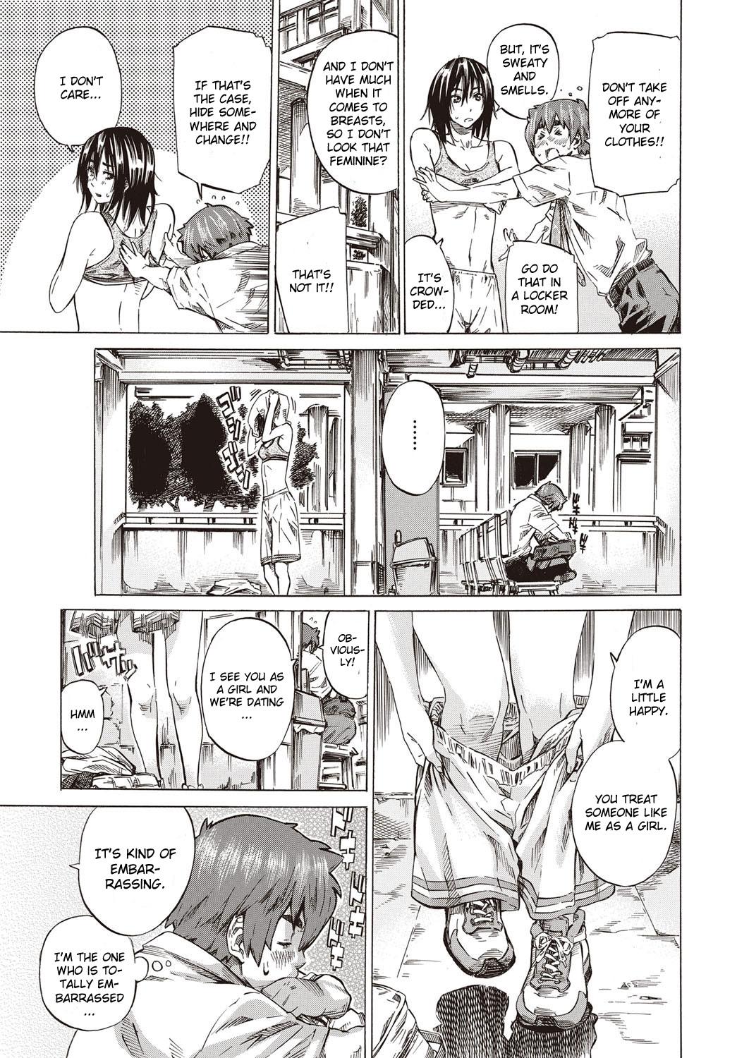 Fake Tits Boku to Kanojo no Hikakuteki Naisho no Nichijou Chapter 1 Tetas Grandes - Page 5