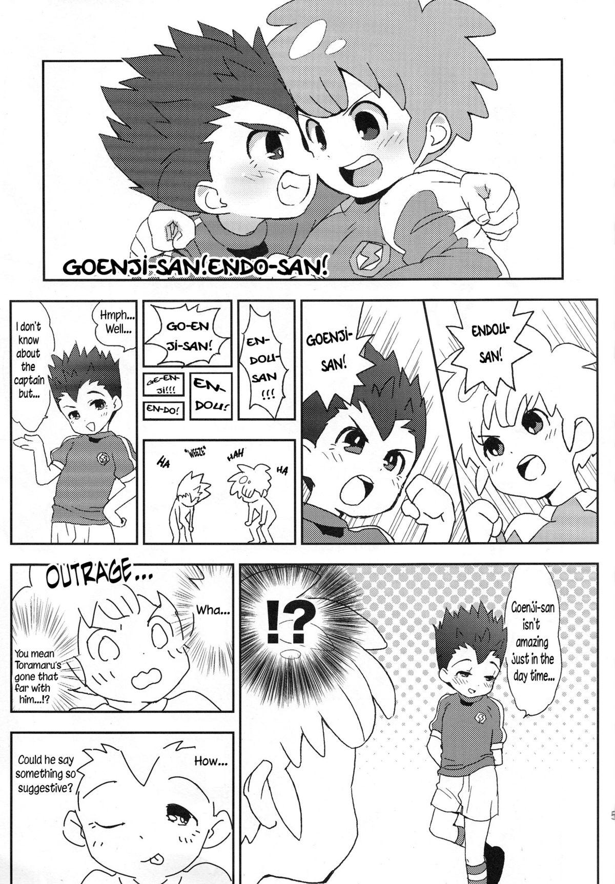 Cartoon [MugenCanvas (Inuzumi)] Goenji-san! Endo-san! (Inazuma Eleven) [English] [WarDance] - Inazuma eleven Mask - Page 3